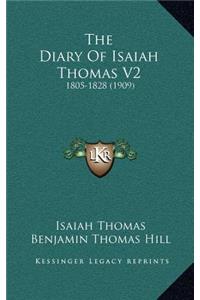 The Diary of Isaiah Thomas V2