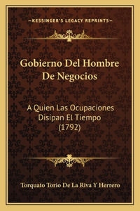 Gobierno Del Hombre De Negocios