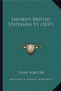 Eminent British Statesmen V3 (1837)