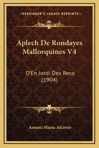 Aplech De Rondayes Mallorquines V4