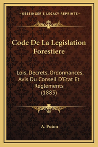 Code De La Legislation Forestiere
