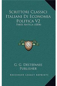 Scrittori Classici Italiani Di Economia Politica V2