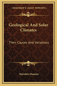 Geological And Solar Climates