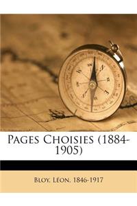 Pages Choisies (1884-1905)