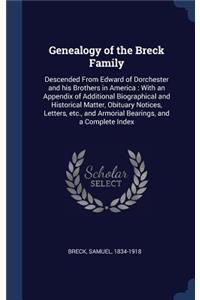 Genealogy of the Breck Family