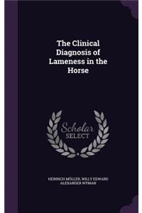 The Clinical Diagnosis of Lameness in the Horse