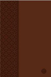 The Passion Translation New Testament Large Print Brown