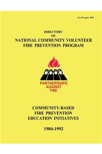 Directory of National Community Volunteer Fire Prevention Program