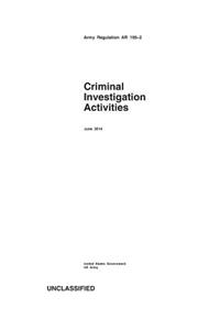 Army Regulation AR 195-2 Criminal Investigation Activities June 2014