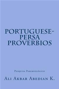 Portuguese-Persa Proverbios: Pesquisa Paremiologico