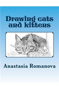Drawing cats and kittens