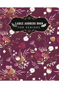 Large Address Book For Seniors