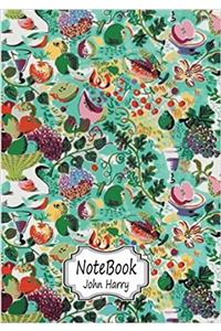 Fruit Pattern: Notebook Journal Diary