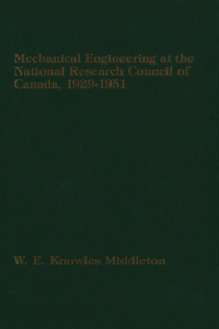 Mechanical Engineering at the National Research Council of Canada