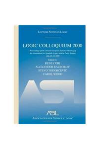 Logic Colloquium 2000 (Hardcover)