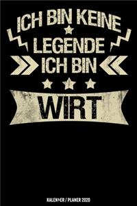 Ich bin keine Legende Ich bin Wirt