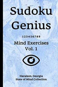 Sudoku Genius Mind Exercises Volume 1