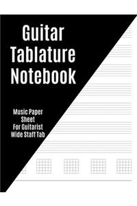 Guitar Tablature Notebook