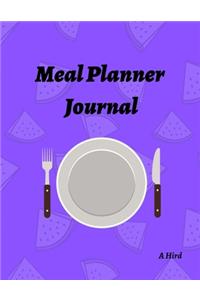 Meal Planner Journal