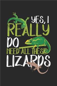 Yes, I Really Do Need All These Lizards