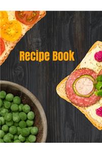 Recipe Book. Blank Recipe Book to Write in, Document all Your Special Recipes and Notes for Your Favorite. Collect the Recipes You Love in Your Own Recipe Book. Create Your Own Collected Recipes.