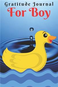 Gratitude Journal For Boy