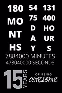 15 Years Of Being Awesome-