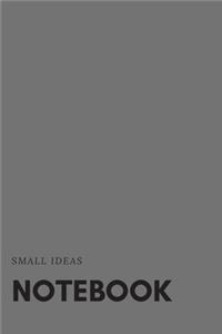 Small Ideas Notebook