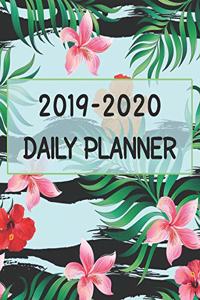 2019-2020 Daily Planner - Organizer & Diary, Portable Format - Appointment, Notebook, Agenda, Schedule and Calendar