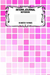 Intern Journal Notebook 55 Sheets/110 Pages