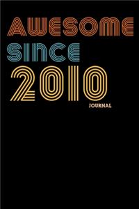 Awesome Since 2010 Journal