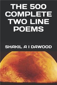 500 Complete Two Line Poems