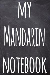 My Mandarin Notebook