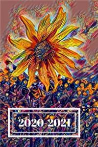 Wild Colorado Sunflower Dated Calendar Planner 2 years To-Do Lists, Tasks, Notes Appointments
