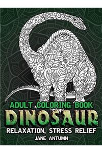 Dinosaur Adult Coloring Book
