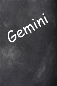 2020 Weekly Planner Gemini Zodiac Horoscope Chalkboard 134 Pages