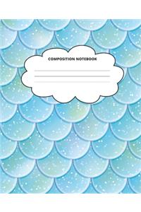 Mermaid Composition Notebook