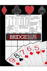 Bridge Score Sheet