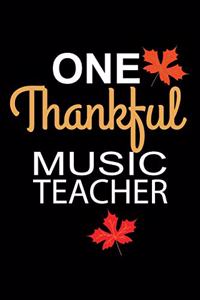One Thankful Music Teacher