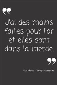 J'ai des mains faites pour l'or et elles sont dans la merde