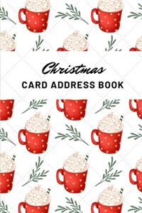 Christmas Card Address Book