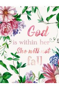 God Is Within Her She Will Not Fall