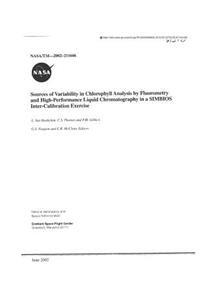 Sources of Variability in Chlorophyll Analysis by Fluorometry and High-Performance Liquid Chromatography in a Simbios Inter-Calibration Exercise