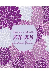 Weekly & Monthly 2018-2019 Academic Planner