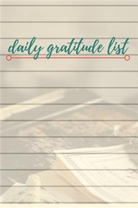 Daily Gratitude List