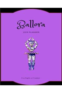 Ballora 2019 Planner Five Nights at Freddy's