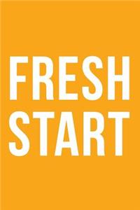 Fresh Start Notebook