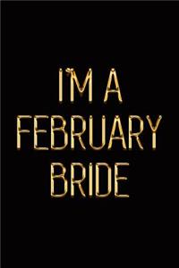 I'm a February Bride