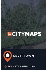 City Maps Levittown Pennsylvania, USA