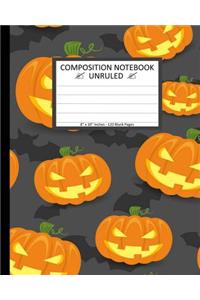 Unruled Composition Notebook 8
